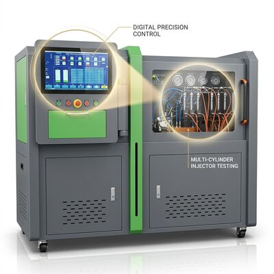 Banco de pruebas de bomba Common Rail CRB-I2000 con presión de prueba máxima de 2500 bar, certificación CE ISO 9001 y sistema de control por PC industrial