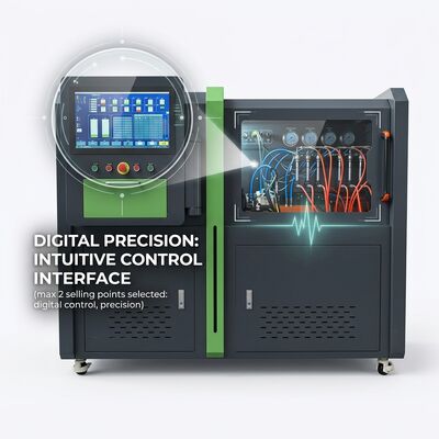 Banco de pruebas de bomba Common Rail CRB-I2000 con presión de prueba máxima de 2500 bar, certificación CE ISO 9001 y sistema de control por PC industrial
